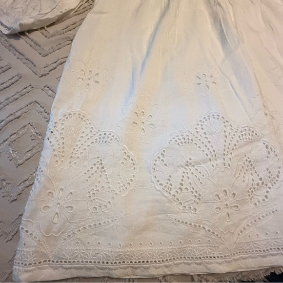 Tommy Bahama White Floral Swim Cover-up | XL - Picture 2 of 6